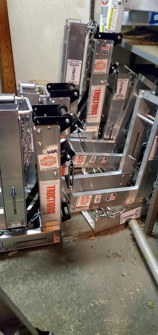 aluminum Pump Jacks in stock for sale!